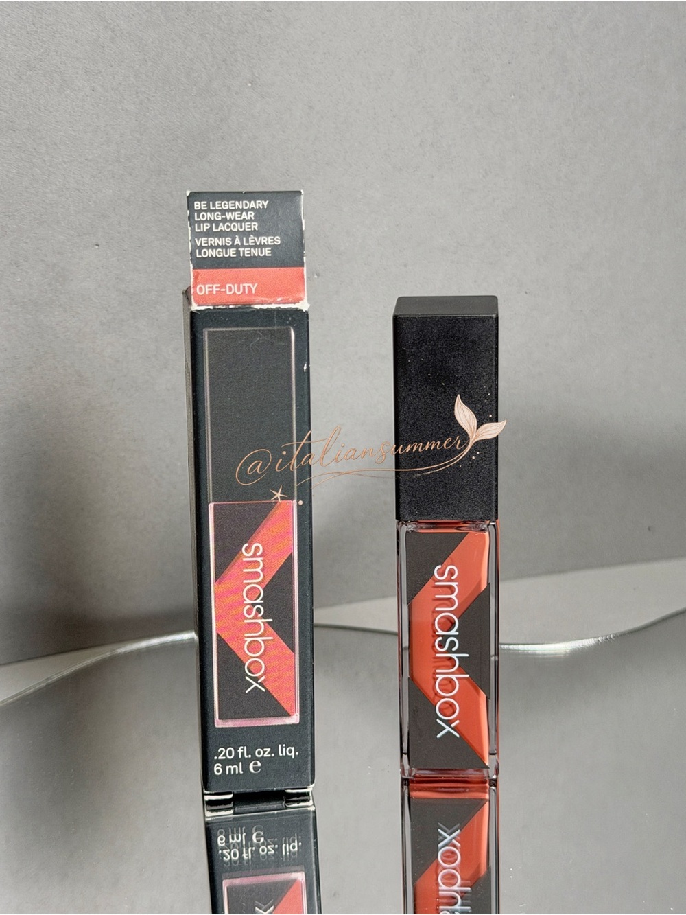 Smashbox OFF-DUTY Lip Gloss Full Size 0.20oz New In Box